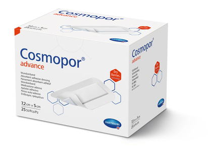 Cosmopor Advance 7,2x5cm application
