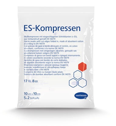 150769_ES_gauze_swabs_st_10x10cm_8p_17th_5xP2_packshot