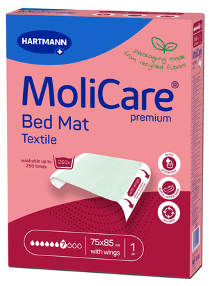 Packshot_MoliCare Premium Bed Mat Textile 7D 75x85 cm with wings 1 pc.psd
