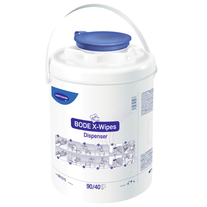 BODE X-Wipes Spender blau 0323