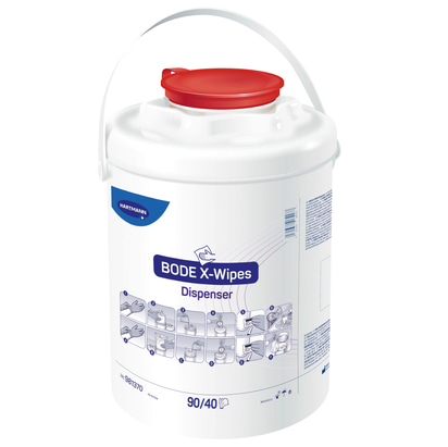 BODE X-Wipes Spender rot 0323