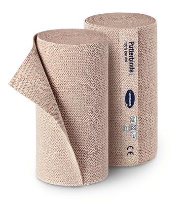Pütter-Verband 10 cm x 5 m, 2 Binden