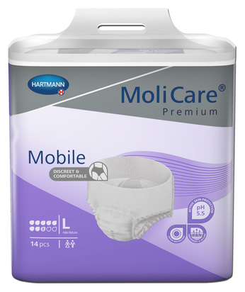 Packshot_Front_MoliCare Premium Mobile Large 8D 14 pcs