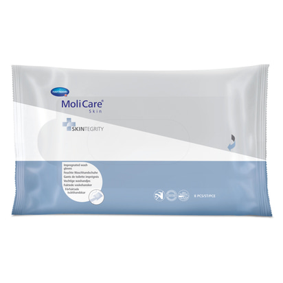 MoliCare® Skin Impregnated wash gloves