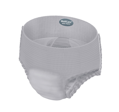 MoliCare Pants Men vorne mit Label Farbe