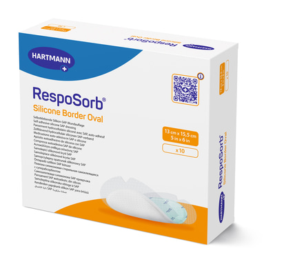 RespoSorb Sil Border Oval 13x15.5cm P10 packshot