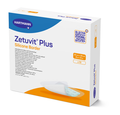 Zetuvit Plus Silicone Border 20x20 cm P10 packshot