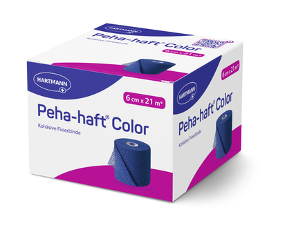 Peha-haft Color Blue 6cmx21m DE (P1) Packshot
