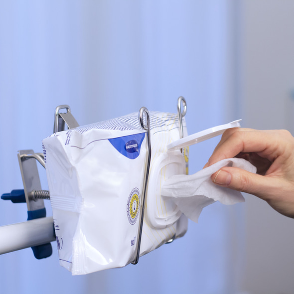 Flowpack Halter flex Anwendungsbild