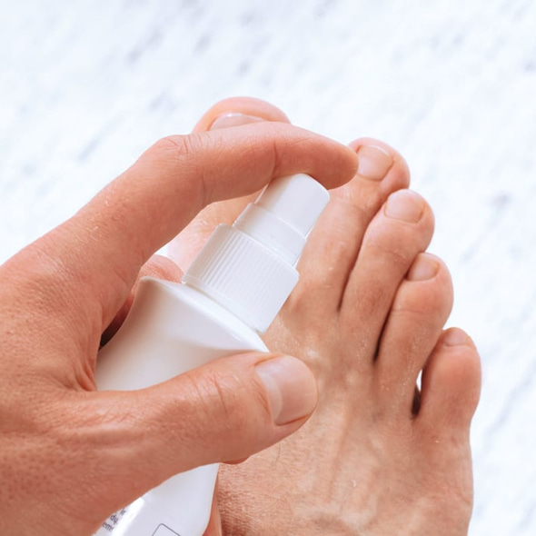 ​Cutasept® feet Anwendungsbild