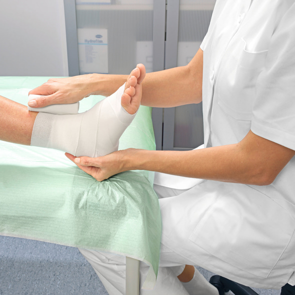 Ideal bandage in use