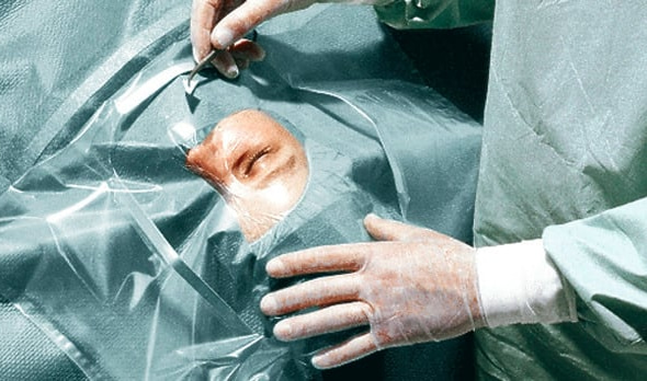 Foliodrape Ophthalmology Drape