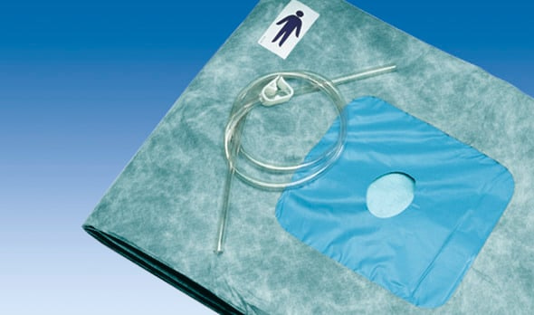 Foliodrape arthroscopy drapes are mainly used in knee-joint arthroscopy procedures.