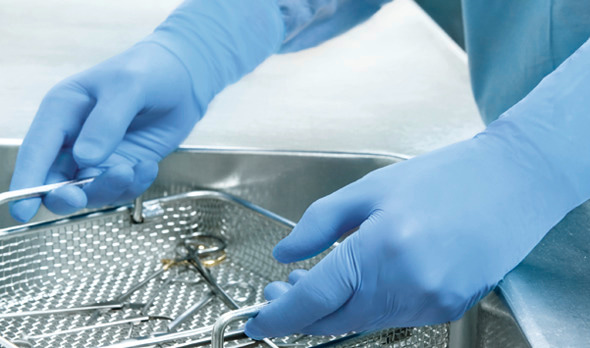 Anwendung Peha-soft nitrile guard