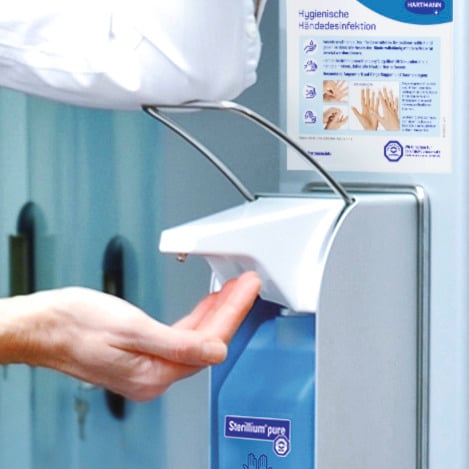 Hygienetower Anwendungsbild