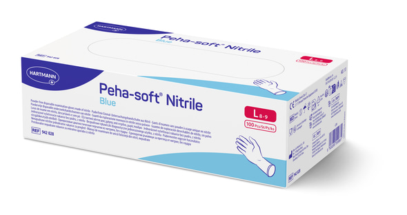  packshot-Peha-soft-Nitrile-Blue-L-P100-REF9420280
