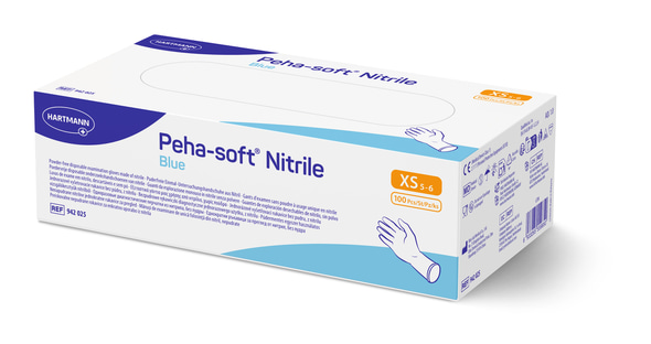 Peha-soft Nitrile Blue XS P100 REF942025