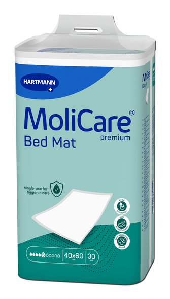Angled Packshot MoliCare premium Bed Mat Relaunch 2025