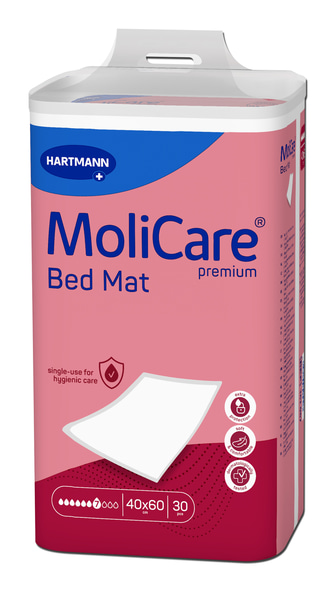 Angled Packshot MoliCare premium Bed Mat Relaunch 2025