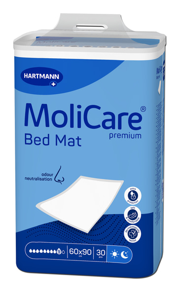 Angled Packshot MoliCare premium Bed Mat Relaunch 2025