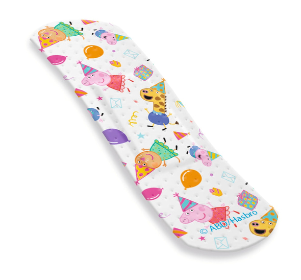 product-image-Cosmos-Tititas-DermaPlast-Peppa-Pig-Plaster-57x16mm-waved-design1