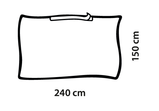 Foliodrape Protect Surgical drape, adhesive