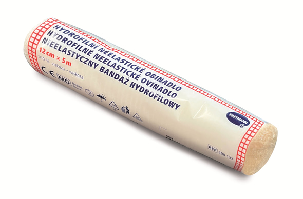 Obinadlo hydrofilní pletené 12cmx5m P1