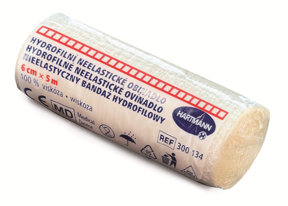 Obinadlo hydrofilní pletené 6cmx5m P1