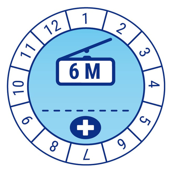 Packshot Sticker adhesive stability 6 months 990002