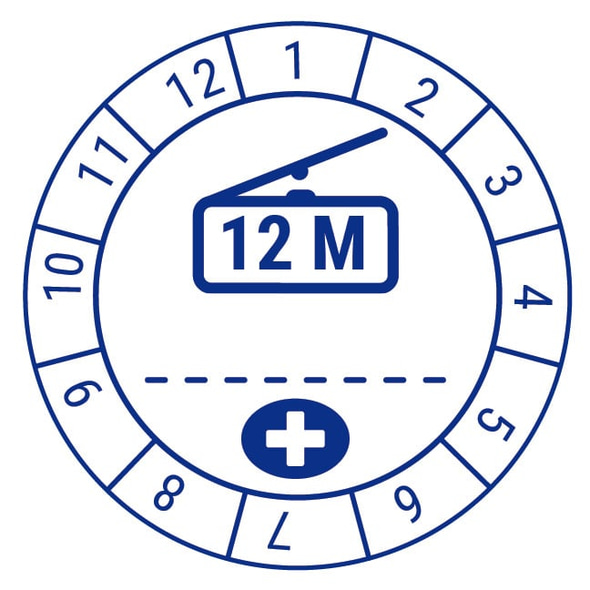 Packshot Sticker adhesive stability 12 months 990003