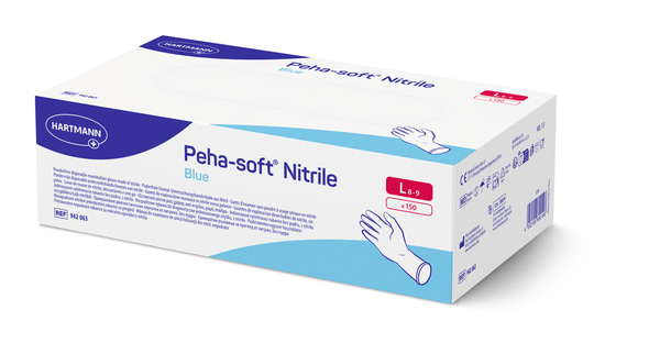 Peha-soft Nitrile Blue L P150 REF 942063