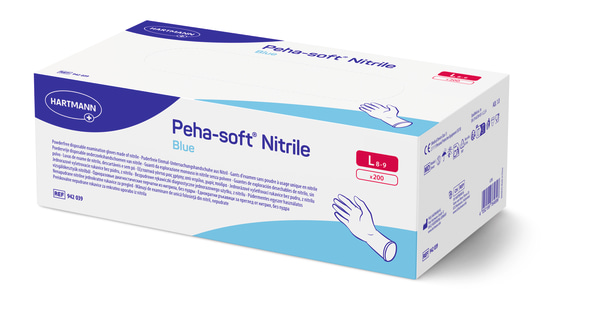 packshot-Peha-soft-Nitrile-Blue-L-8-9-P200-REF9420390