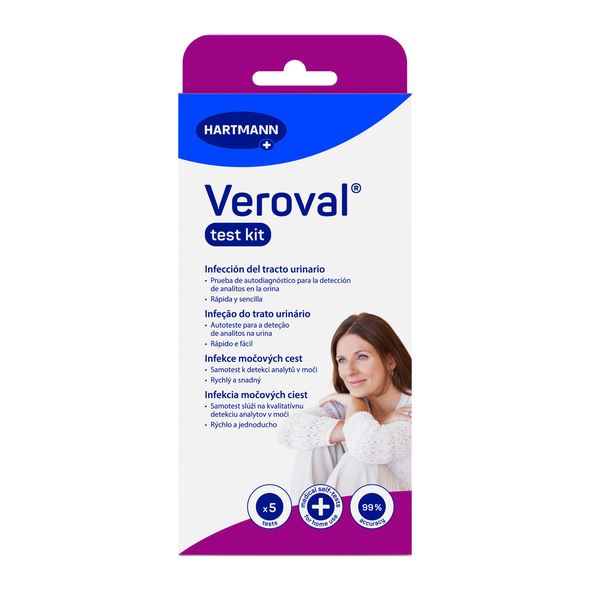  Packshot Veroval test kit urinary tract infection