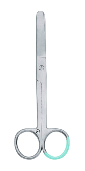 Chirurgische_Schere_stumpf_stumpf_Lackfarbe