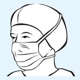 Foliodress mask Comfort Anti Splash