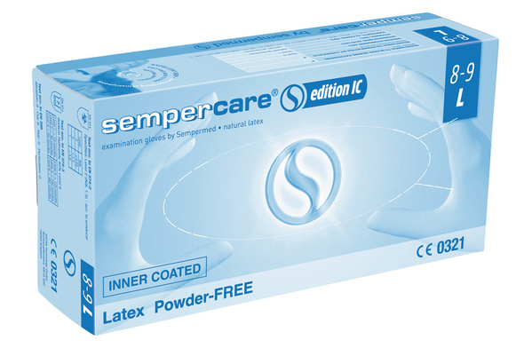 Sempermed Edition IC Latex powder free exam gloves