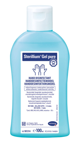 Sterillium Gel pure EN NL SV 100ml