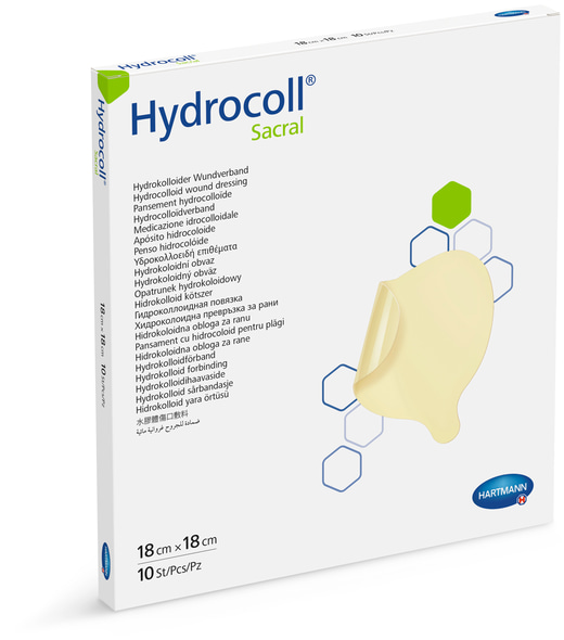 Hydrocoll III Sacral, 18cm x 18cm, 10St/Pcs/Pz