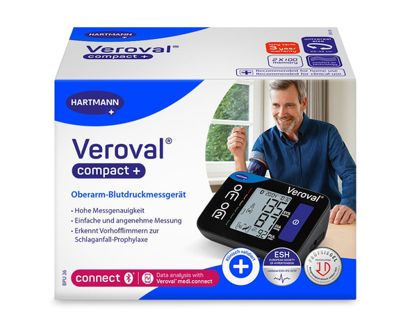 Veroval compact+ upper arm blood pressure monitor