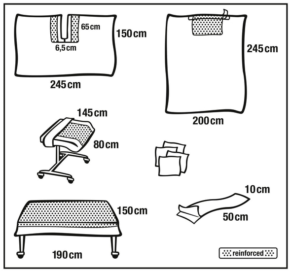 9387083 Foliodrape Set Pictogram