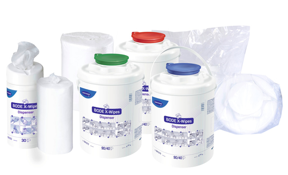 BODE X-Wipes Flaeche Gesamt mit Folienbeutel