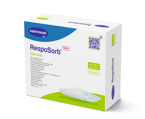 Resposorb Silicone 8x8 cm P10 packshot