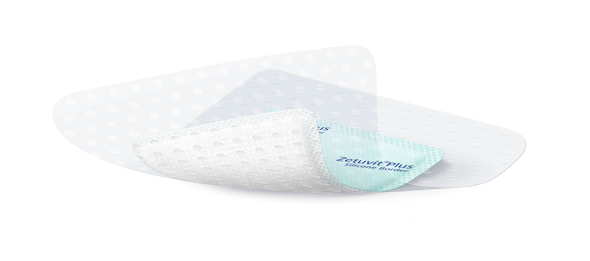 Zetuvit Plus Silicone Border 8x8 cm product image