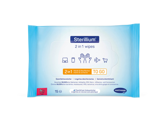 Sterillium 2in1 wipes
