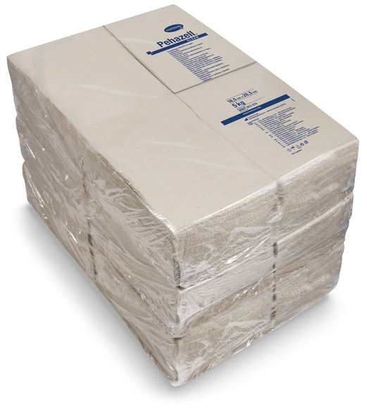 Pehazell Clean, umgebleicht, 18,5cm x 28,5cm, 15kg (3 x 5kg)