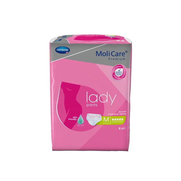 Packshot_Front_MoliCare_Premium_Lady_PANTS_5D_Size_M_8_pcs.psd