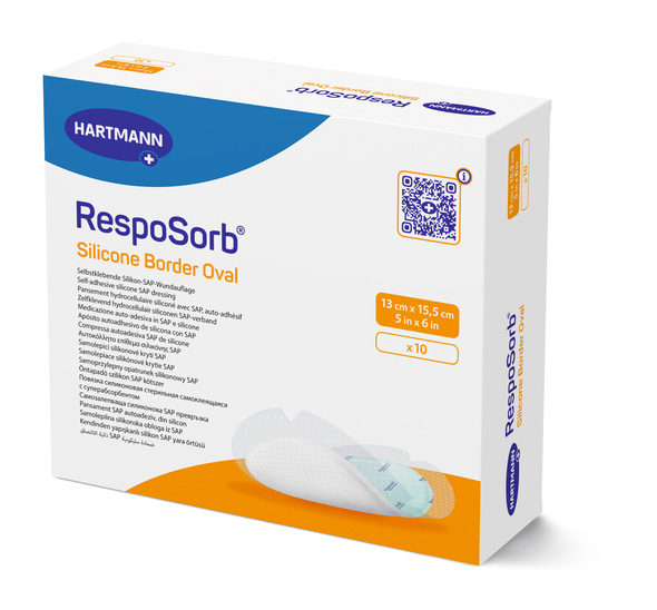 RespoSorb Sil Border Oval 13x15.5cm P10 packshot