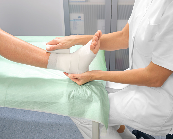 Ideal bandage in use